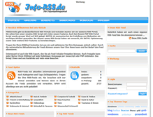 Tablet Screenshot of info-rss.de